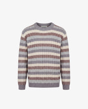 Knitted Sweatshirt Shades of Grey (Multi)