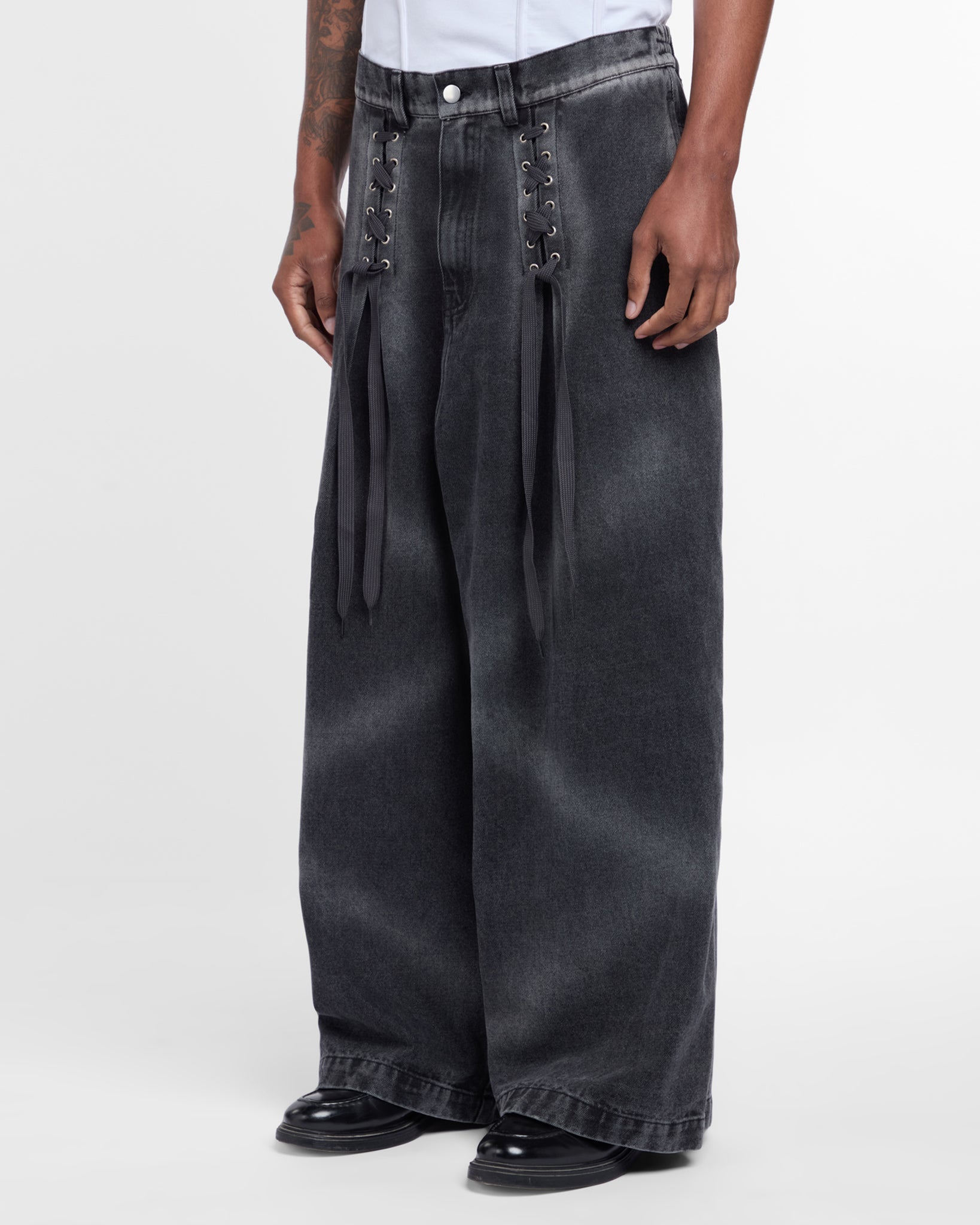 PAS Denim Barrettes (Grey)