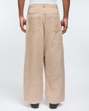 Double-Panelled Distressed Denim