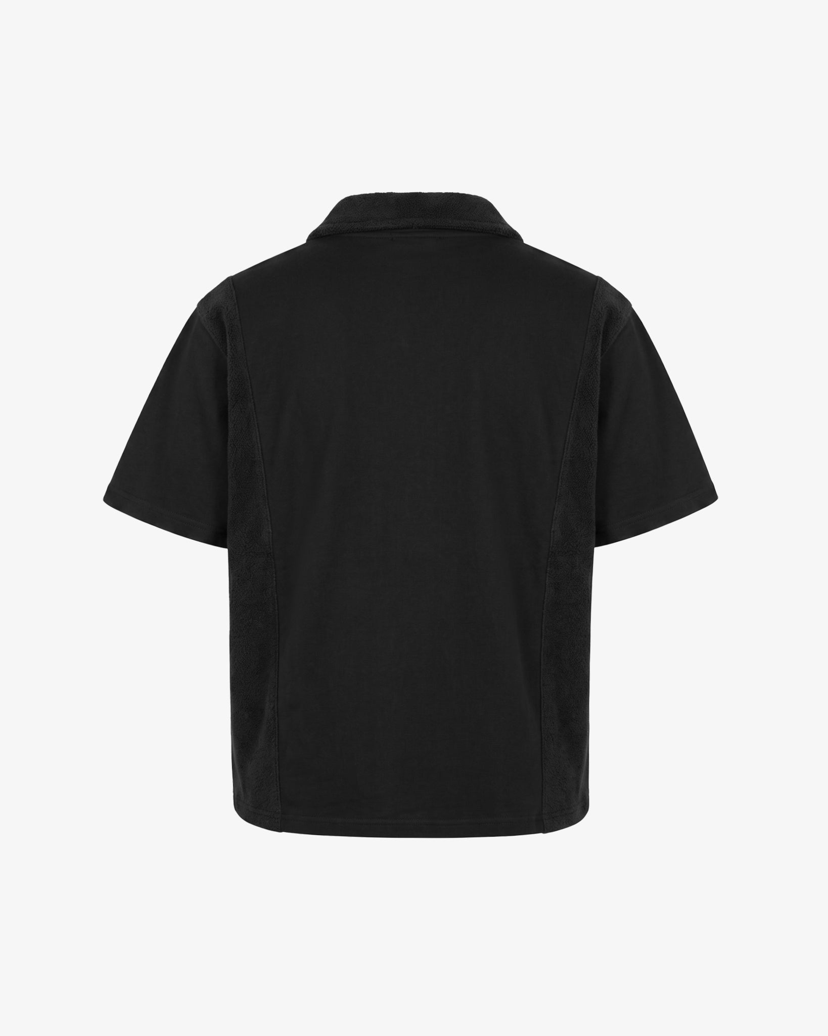 Oversized Box Polo (Jet Black)