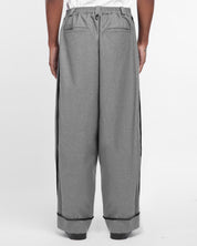 Bias Tailored Trousers (Grey)
