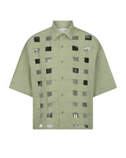 Embroidered Basket Linen Shirt