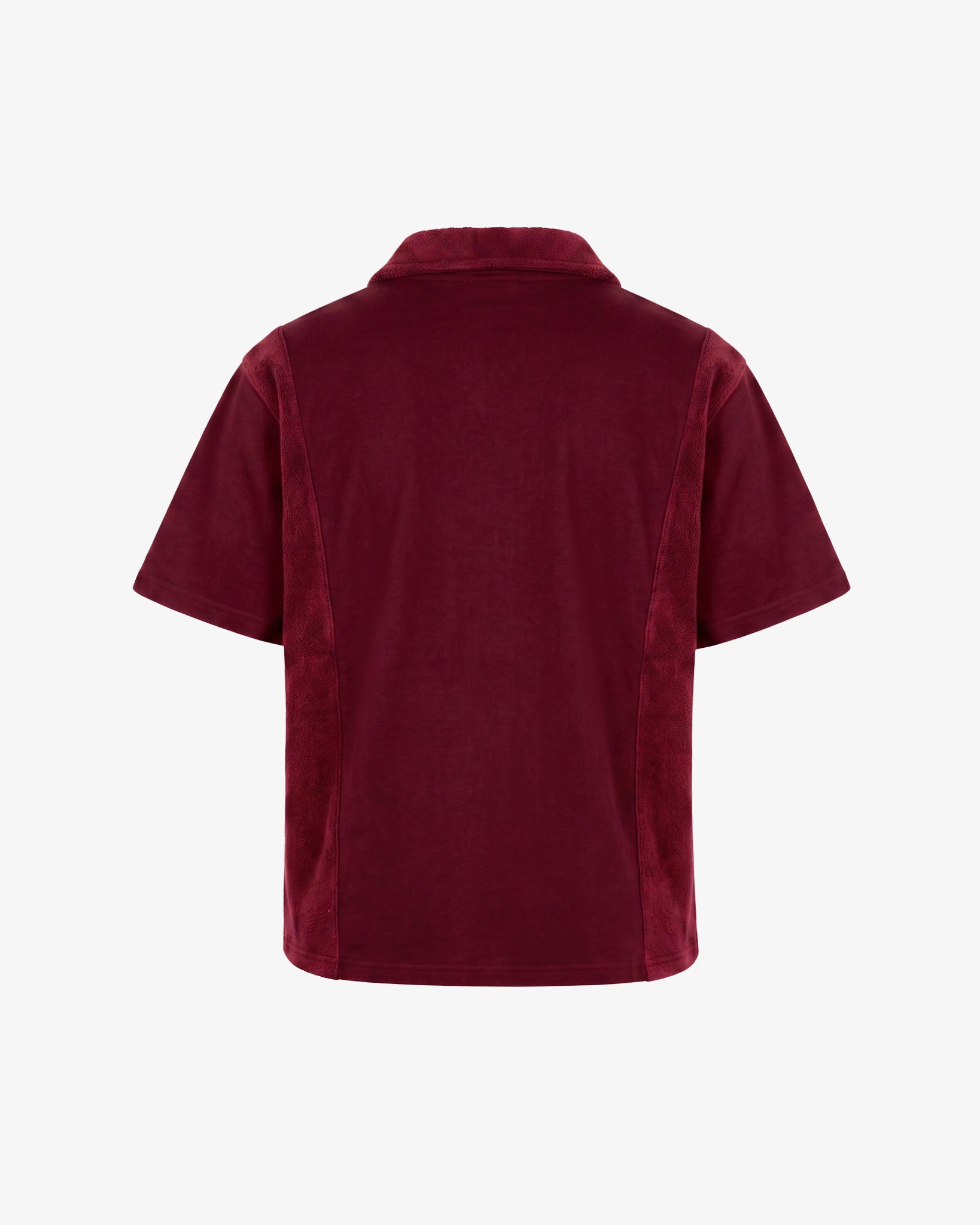 Oversized Box Polo (Ruby Wine)