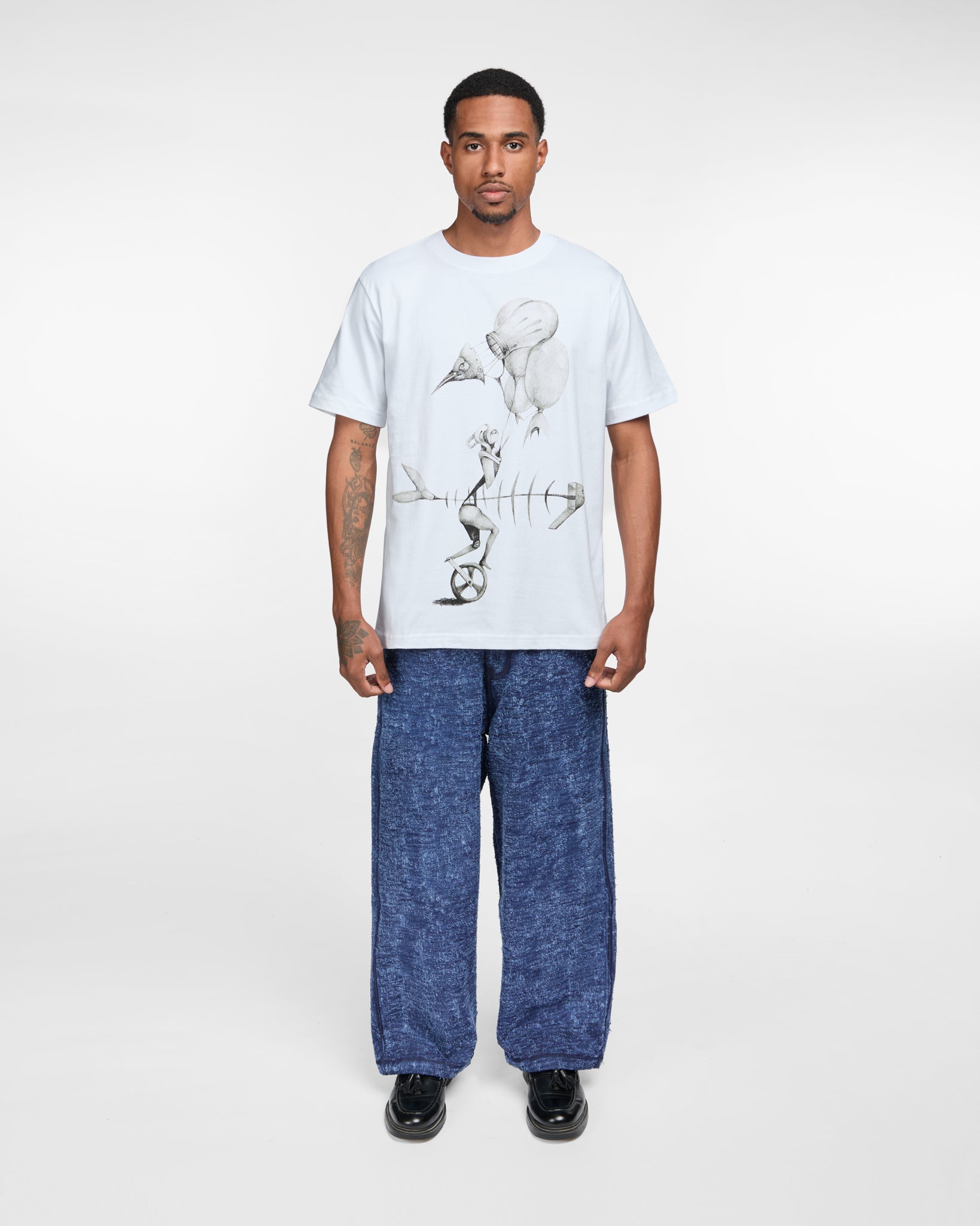 Circus Act Tee Shirt (Whisper White)