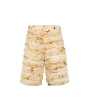 Distressed Rust Baggy Shorts