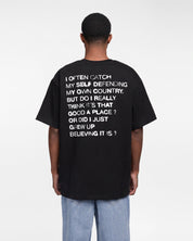 Self-Reflection Tee Shirt (Black)