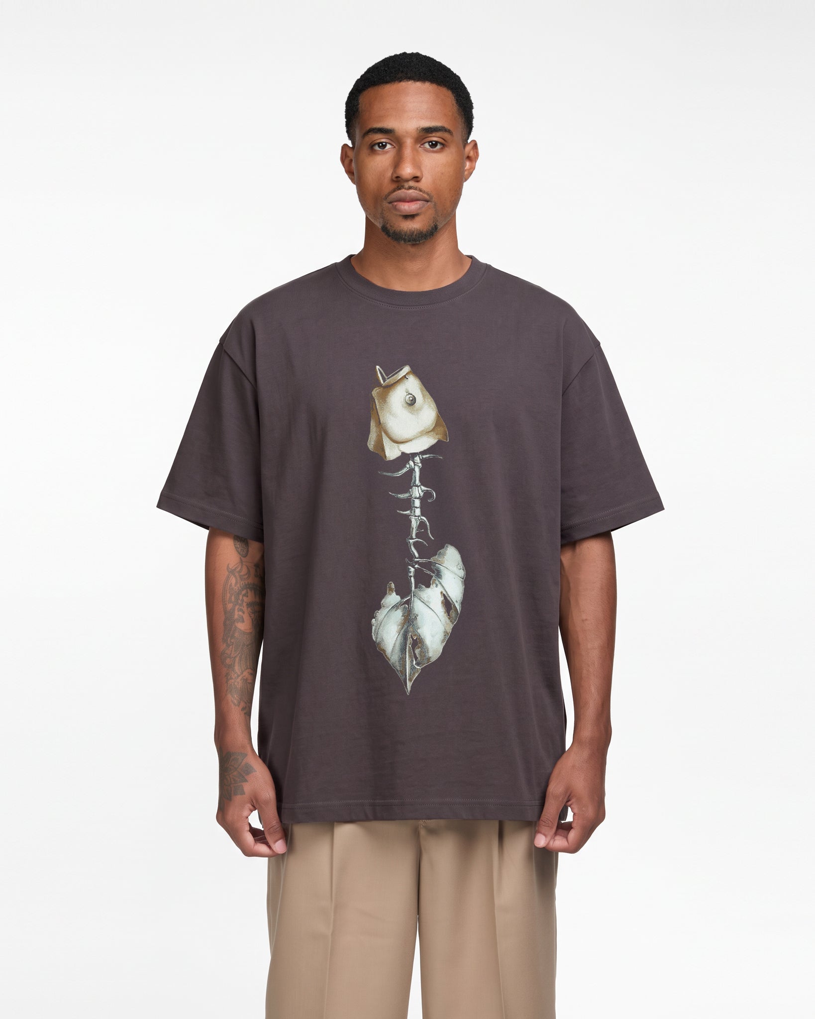 Spine Tee Shirt (Graphite)