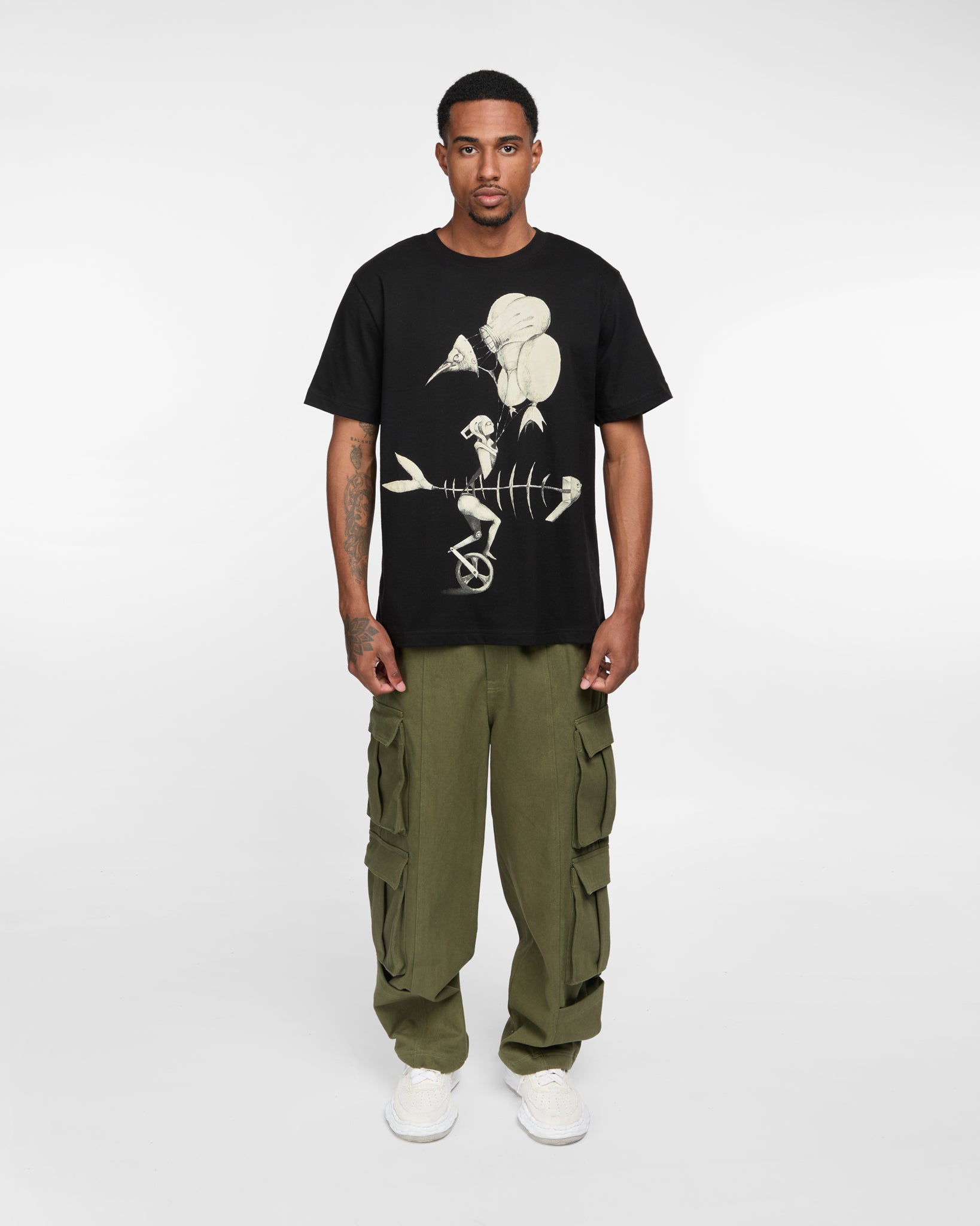 Circus Act Tee Shirt (Anthracite)