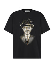 Magritte Foil Tee Shirt (Black)
