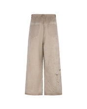 Double-Panelled Distressed Denim