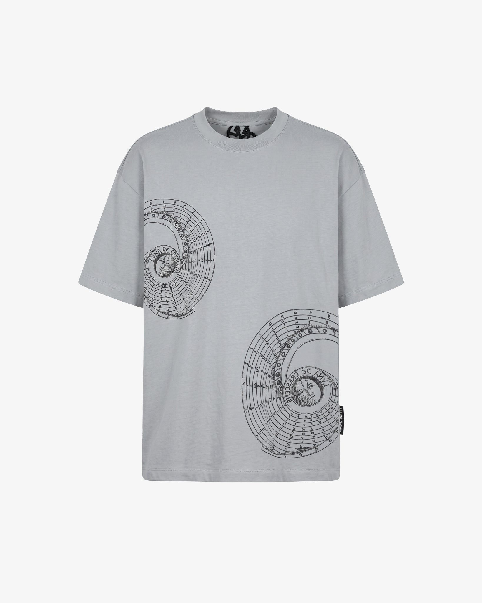 Moon Phases Tee Shirt (Graphite)