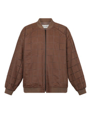 Laser-Cut Dots Bomber Jacket