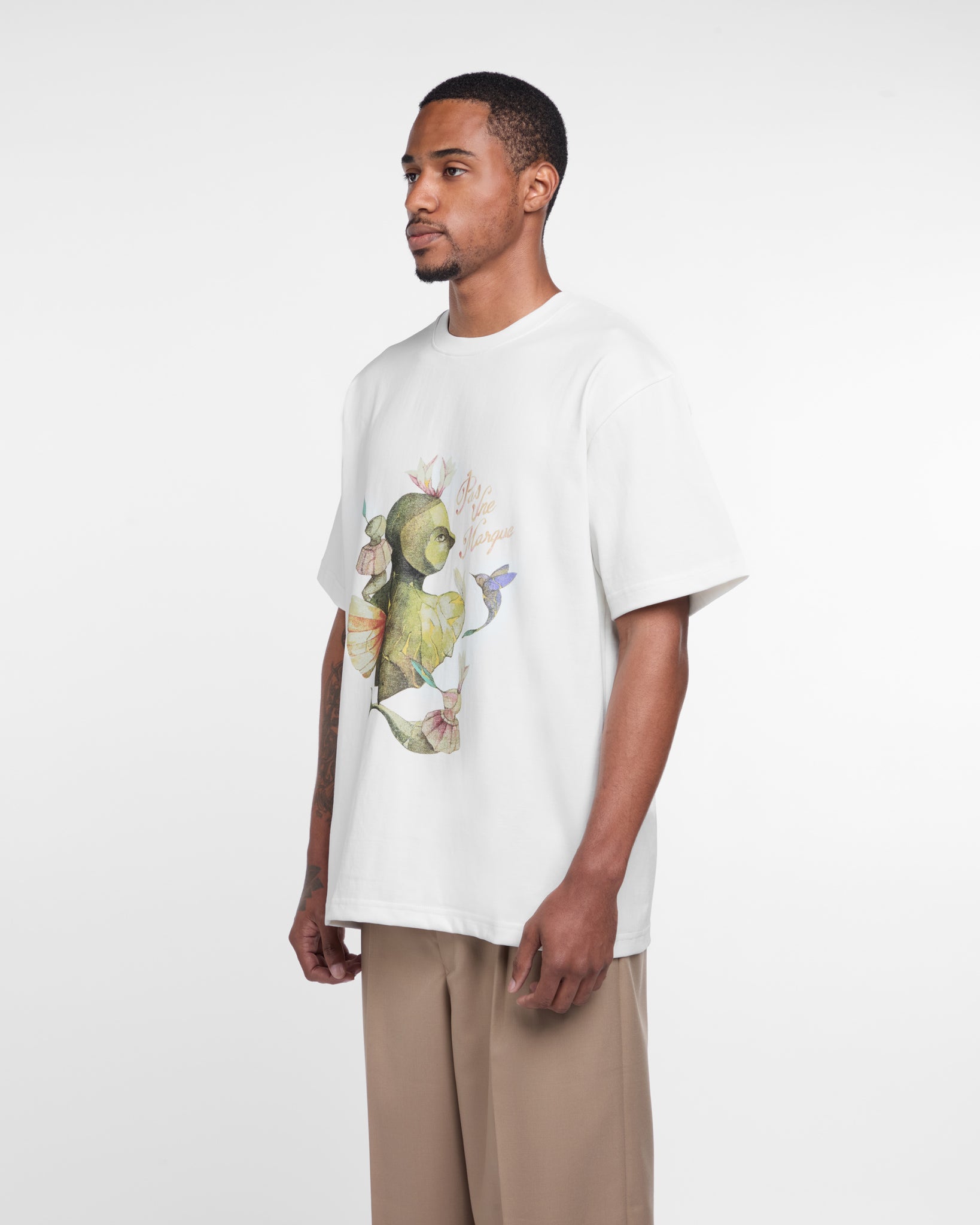 Lady PAS Tee Shirt (White)