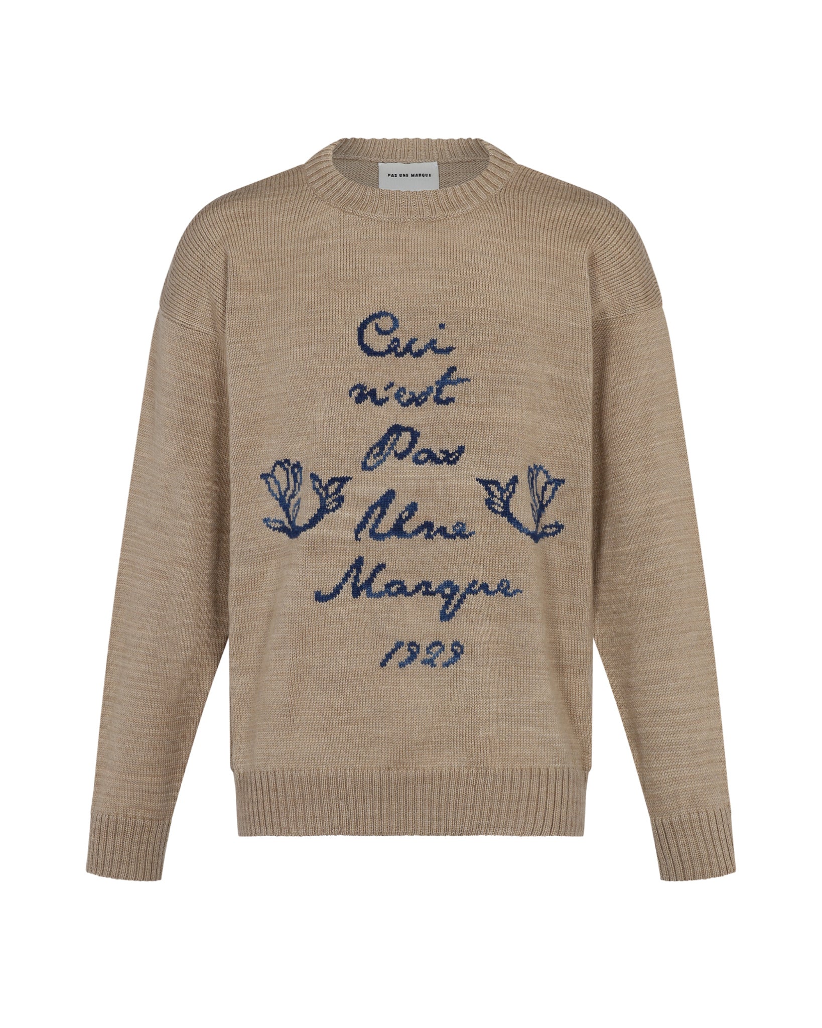 Ceci N'est Pas Une Marque Knited Sweatshirt