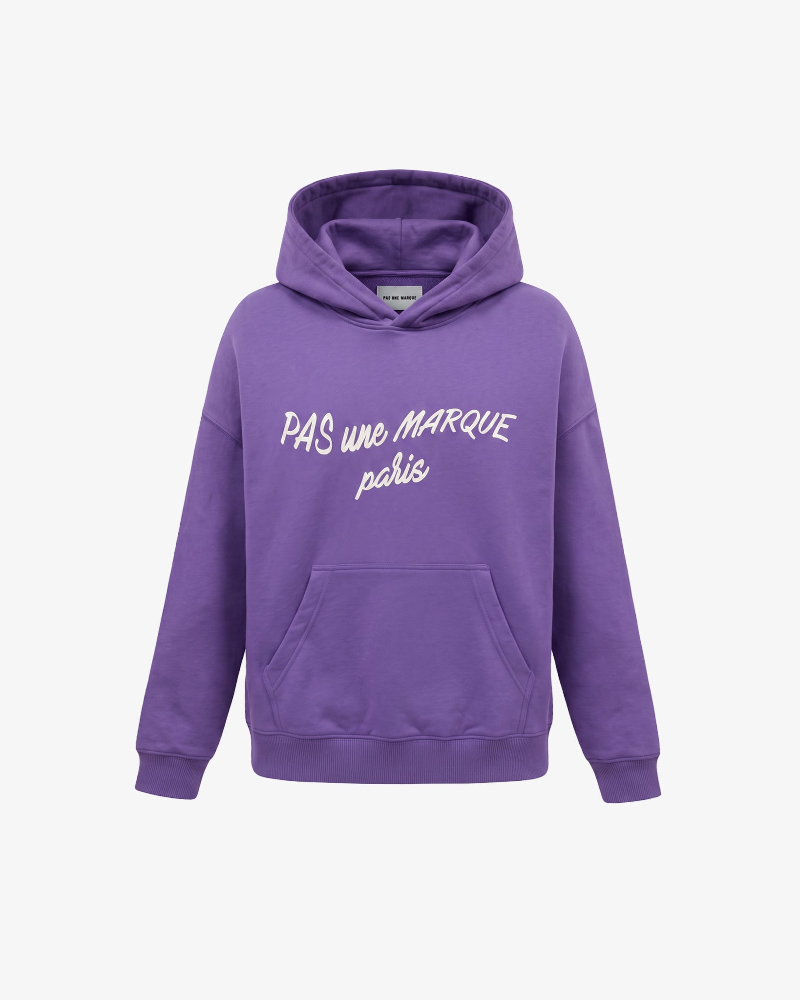 Oversized Hoodie Cursive (Purple)