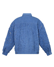 Cut Through Denim Jacket