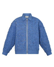 Cut Through Denim Jacket
