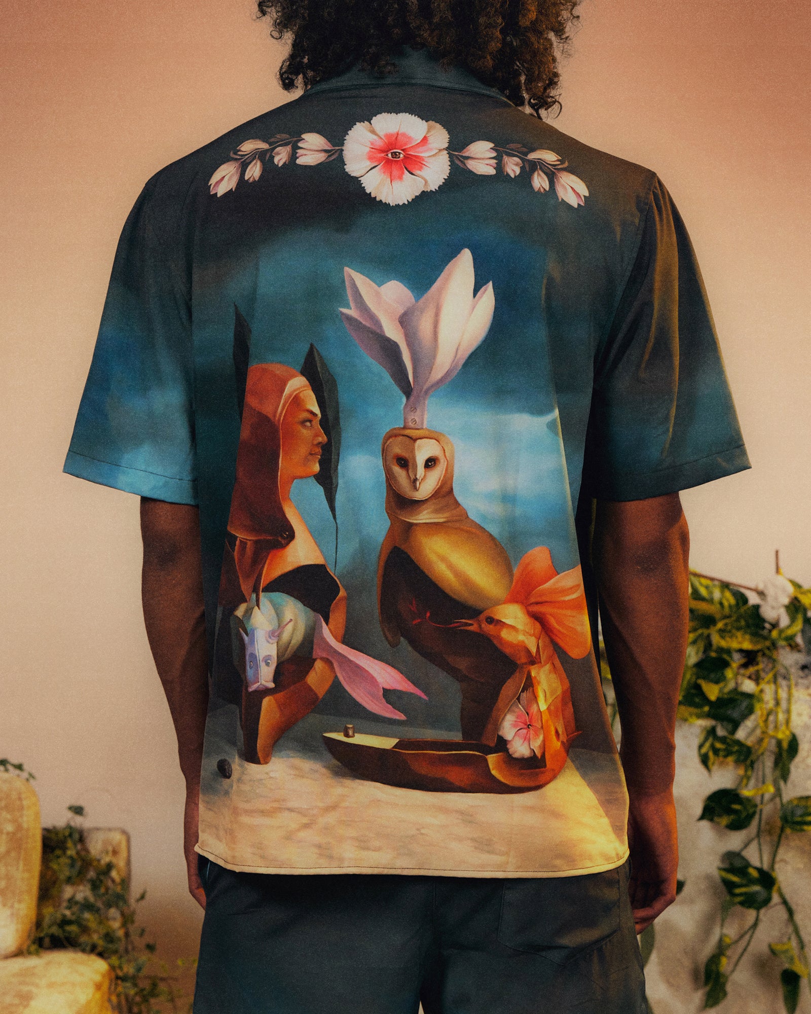 Flowers Awakening Short Sleeve Shirt