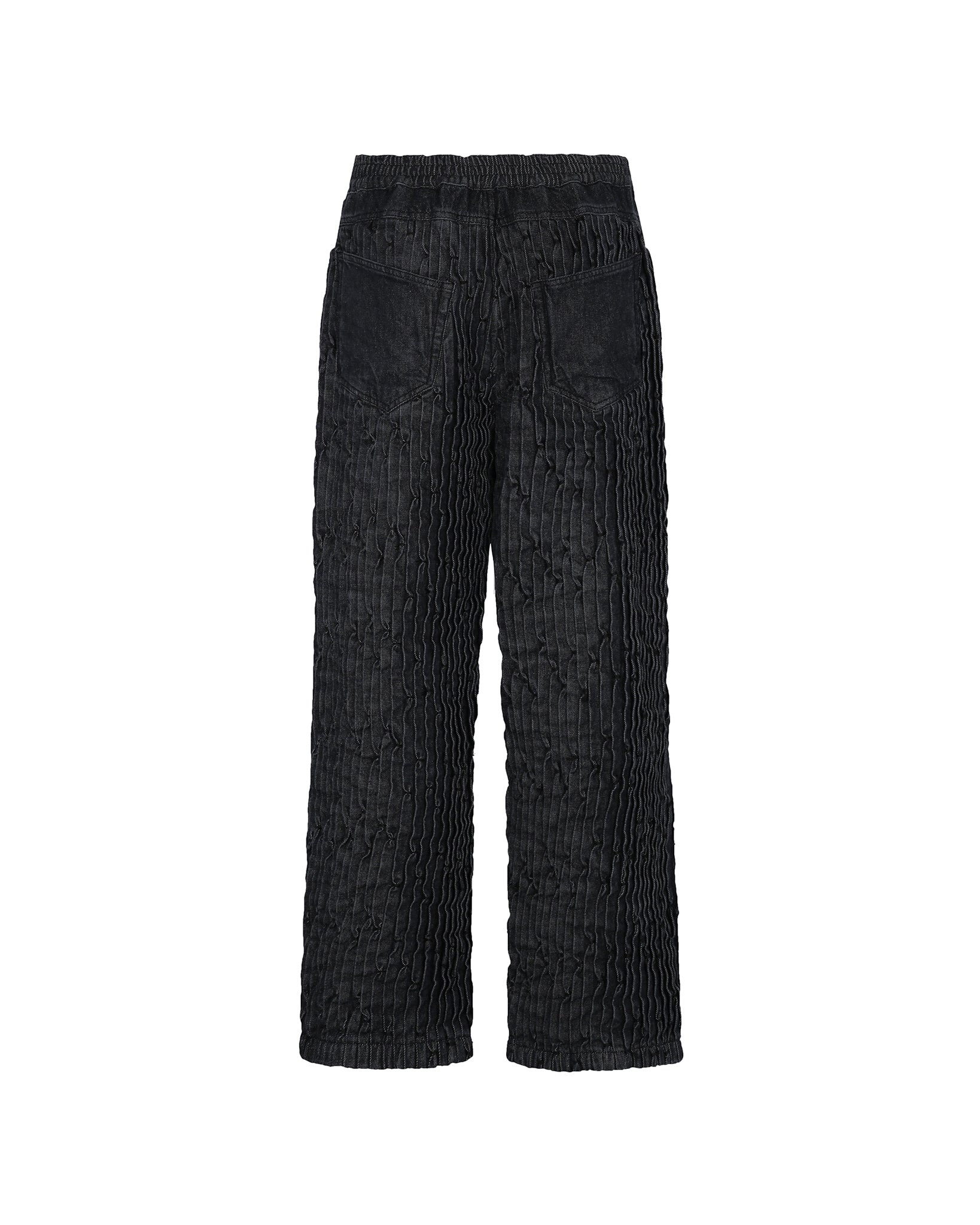 Pintack Denim Pants