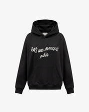 Oversized Hoodie Cursive (Black)