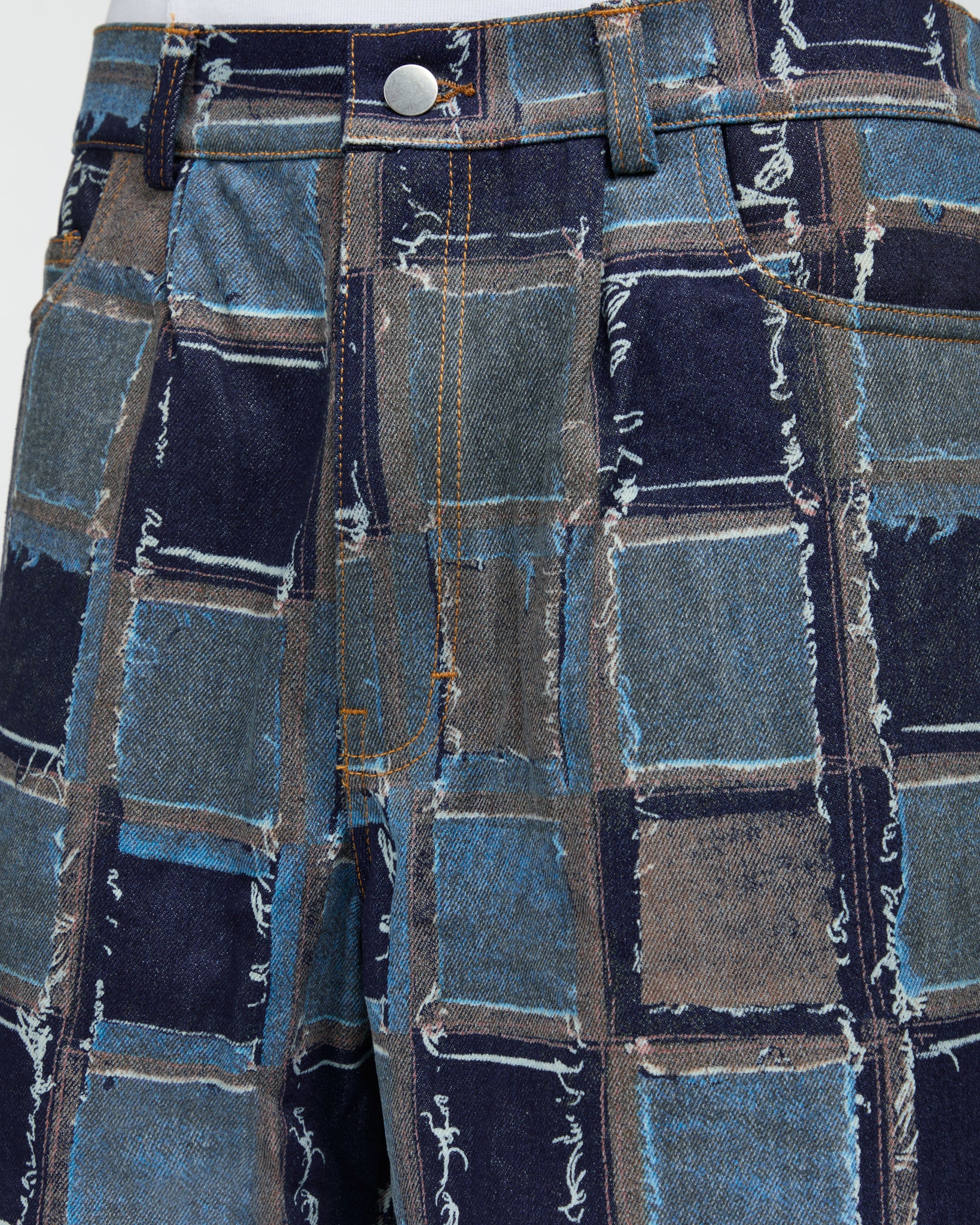 Urban Gridlock Jeans (Blue)