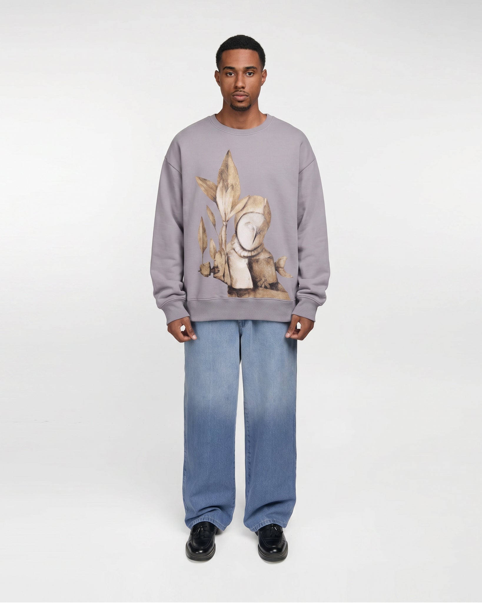 Trance Sweatshirt (Silver Filigree)