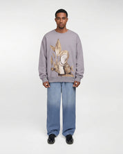 Trance Sweatshirt (Silver Filigree)