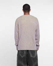 Knitted Sweatshirt Long Sleeve (Grey)
