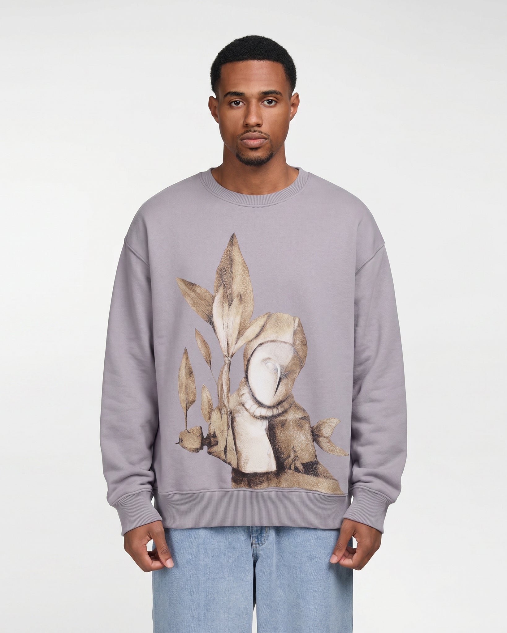 Trance Sweatshirt (Silver Filigree)