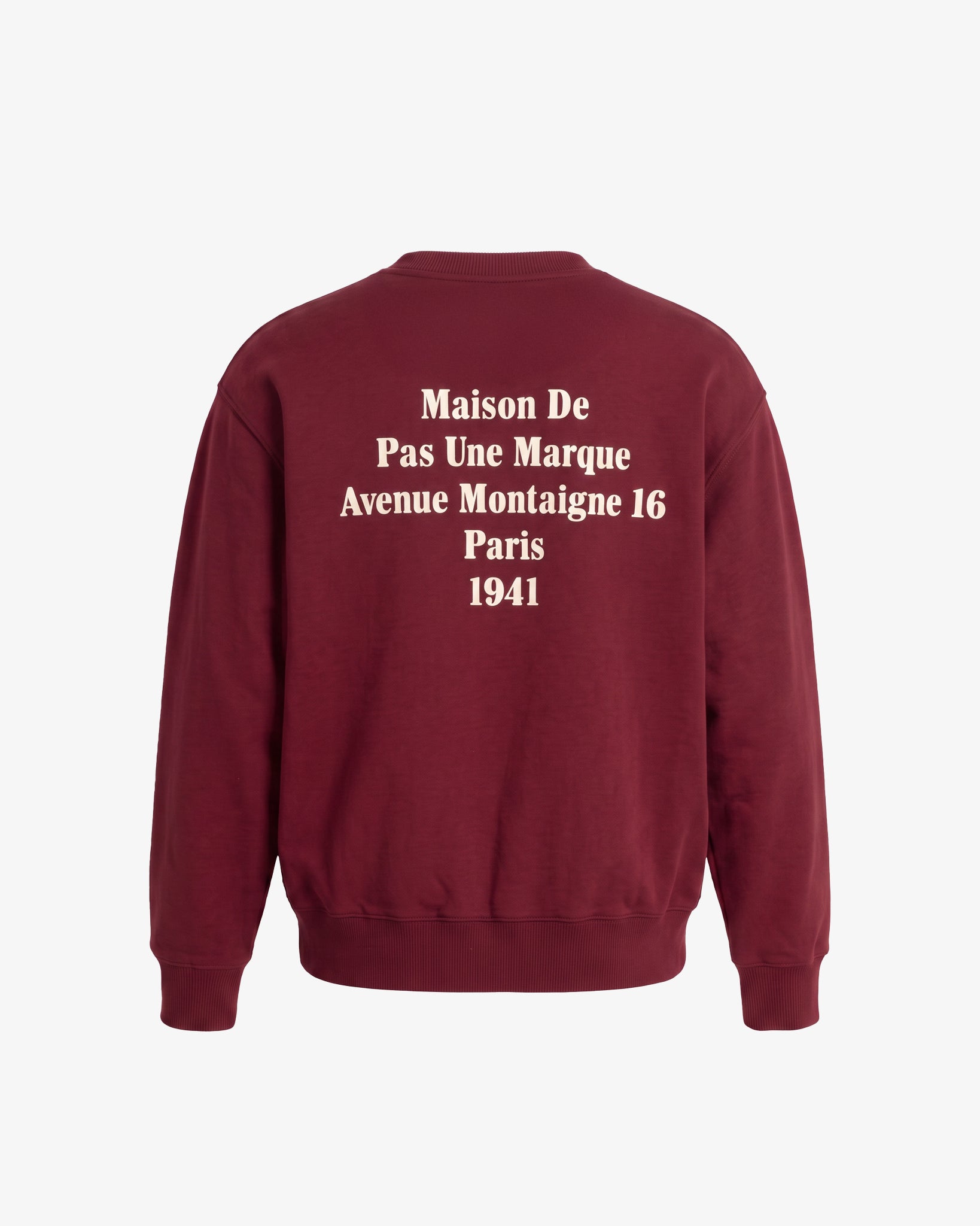 En Arrière Sweatshirt (Maroon)