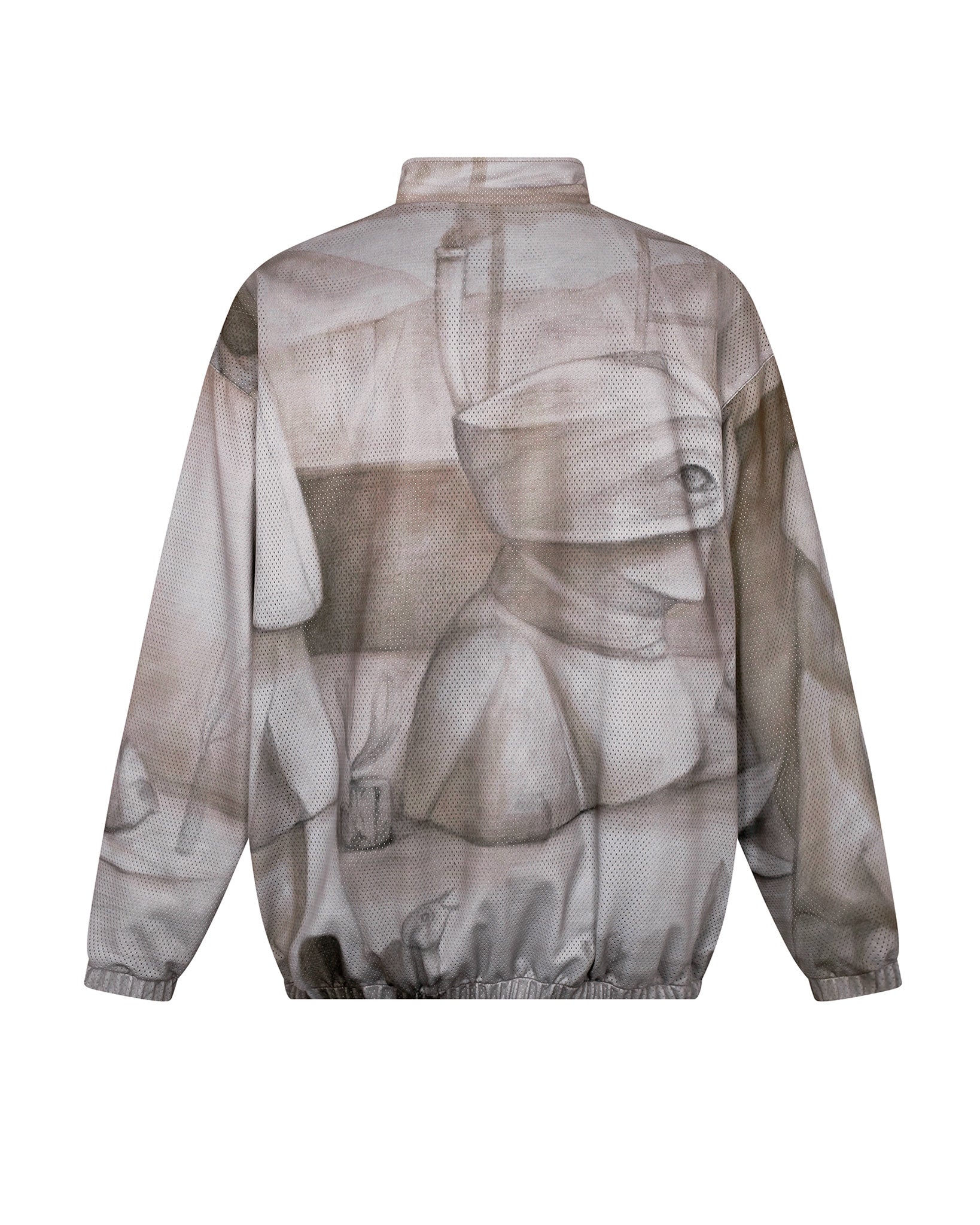 Printed Mesh Tracksuit Jacket