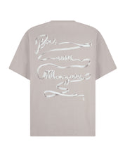 Ribbon Tee Shirt (Grey)