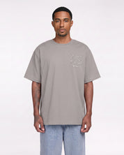 Ribbon Tee Shirt (Grey)