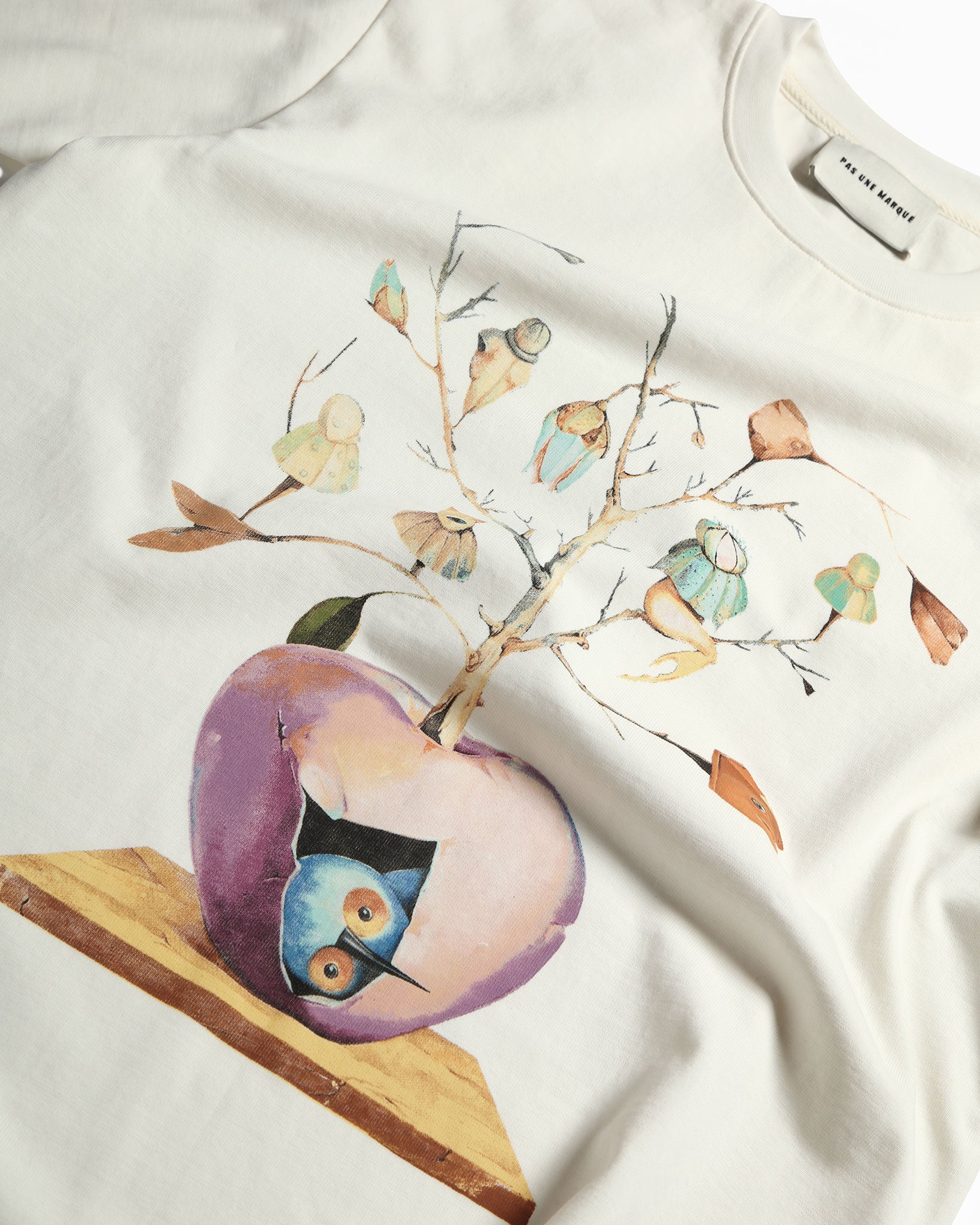 October's Tree Tee Shirt (White)