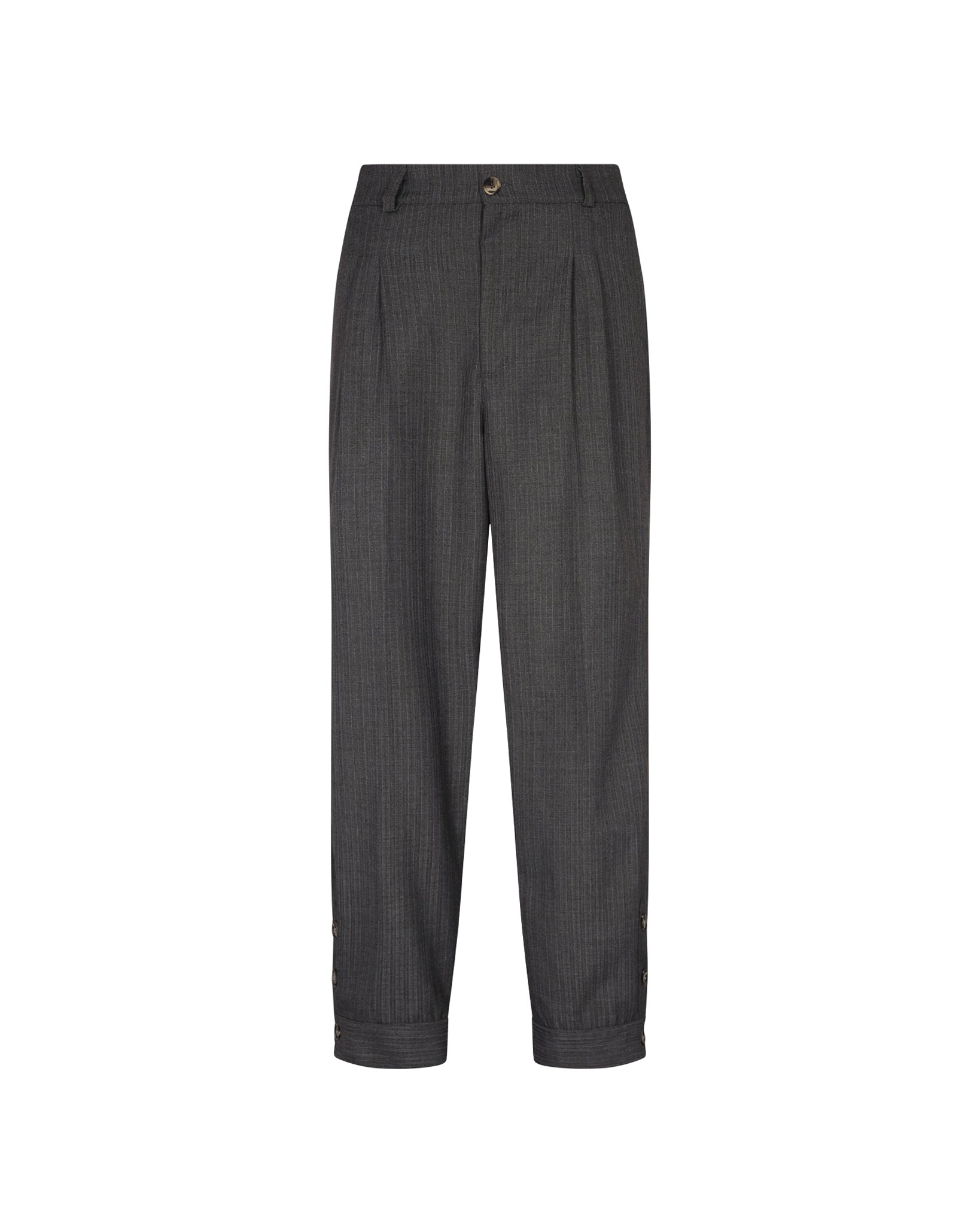 Buttoned Trousers (Grey)
