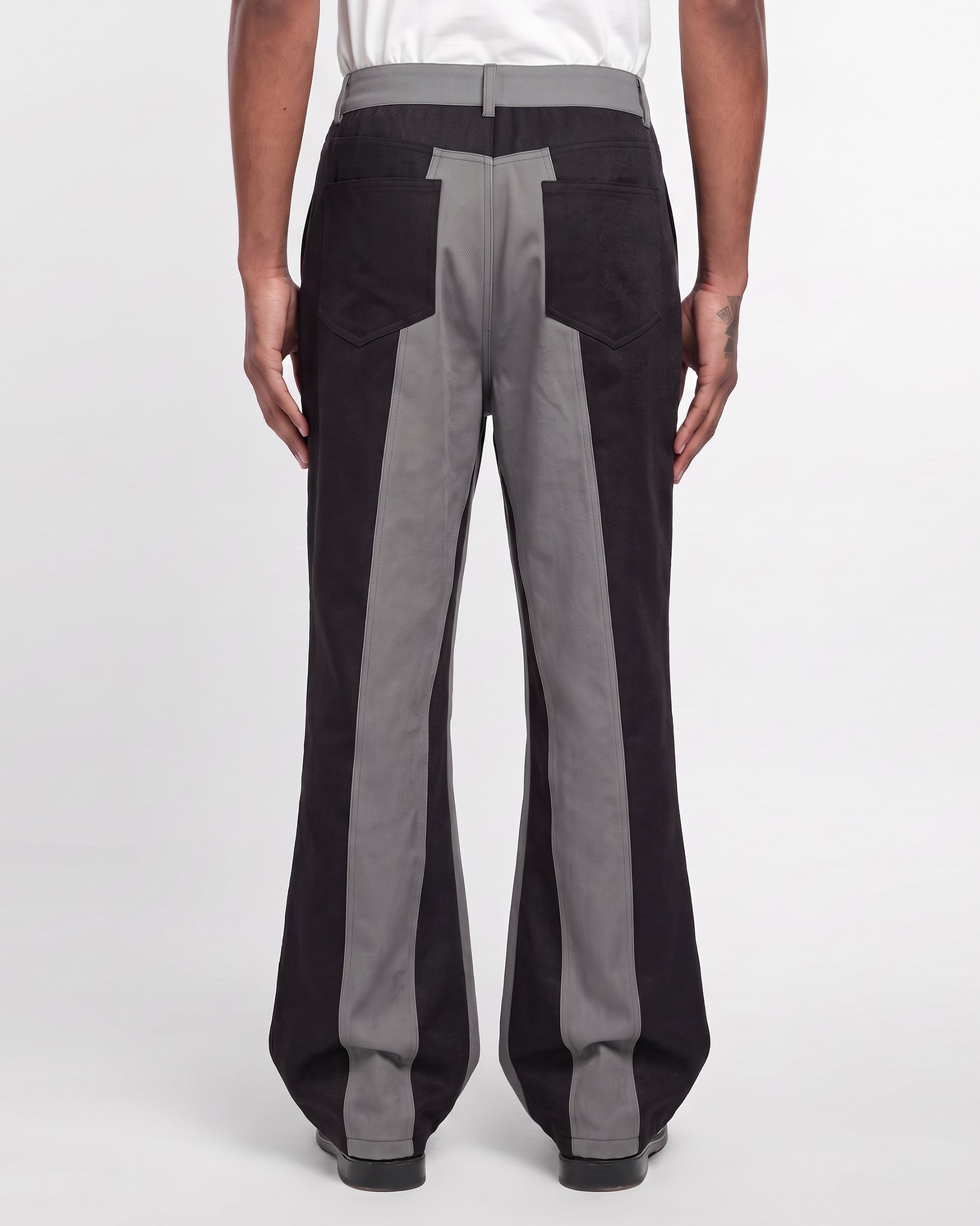 Flare Denim Grey / Black