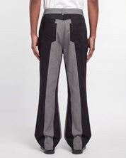 Flare Denim Grey / Black