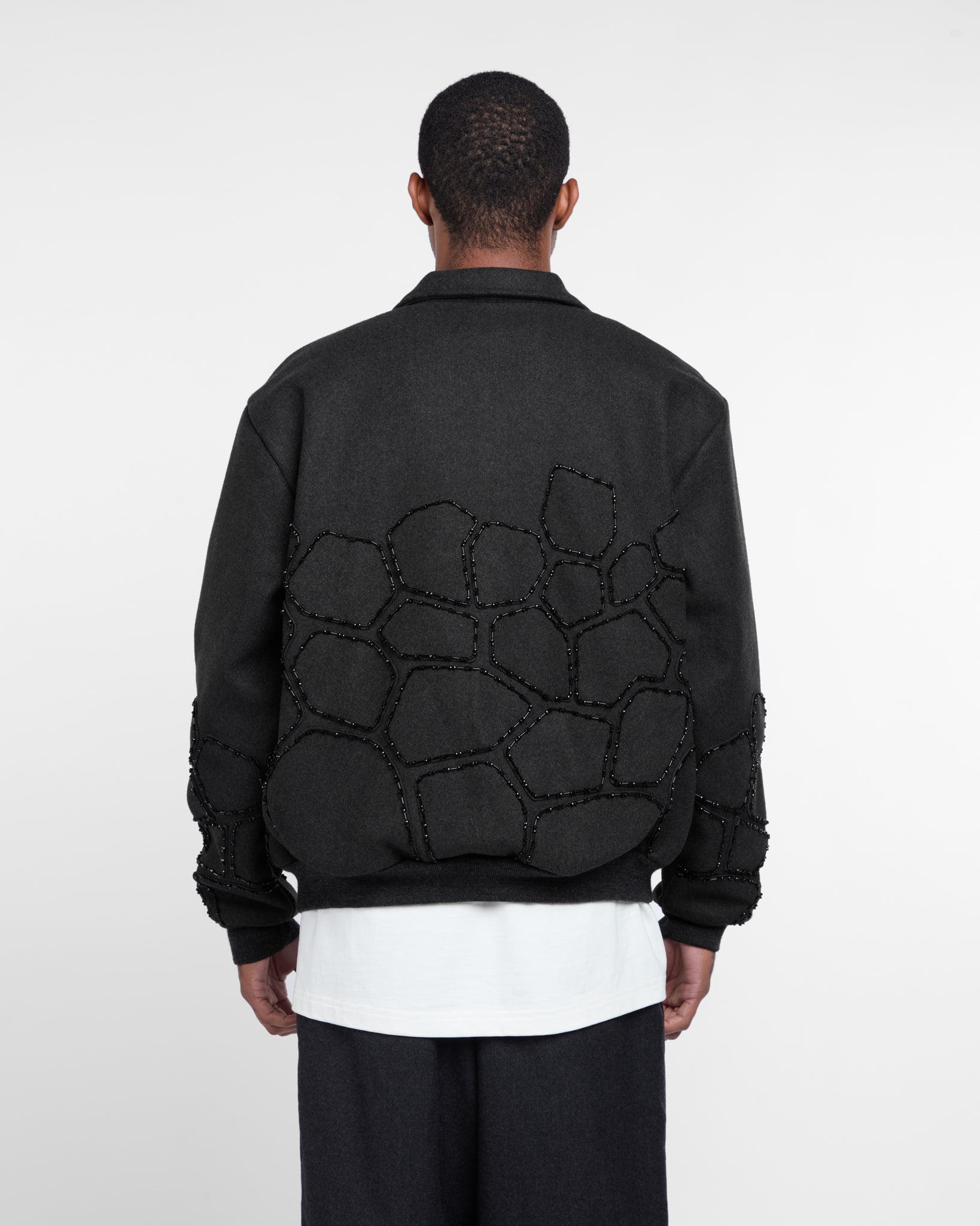 Hand-beaded Mosaic Jacket