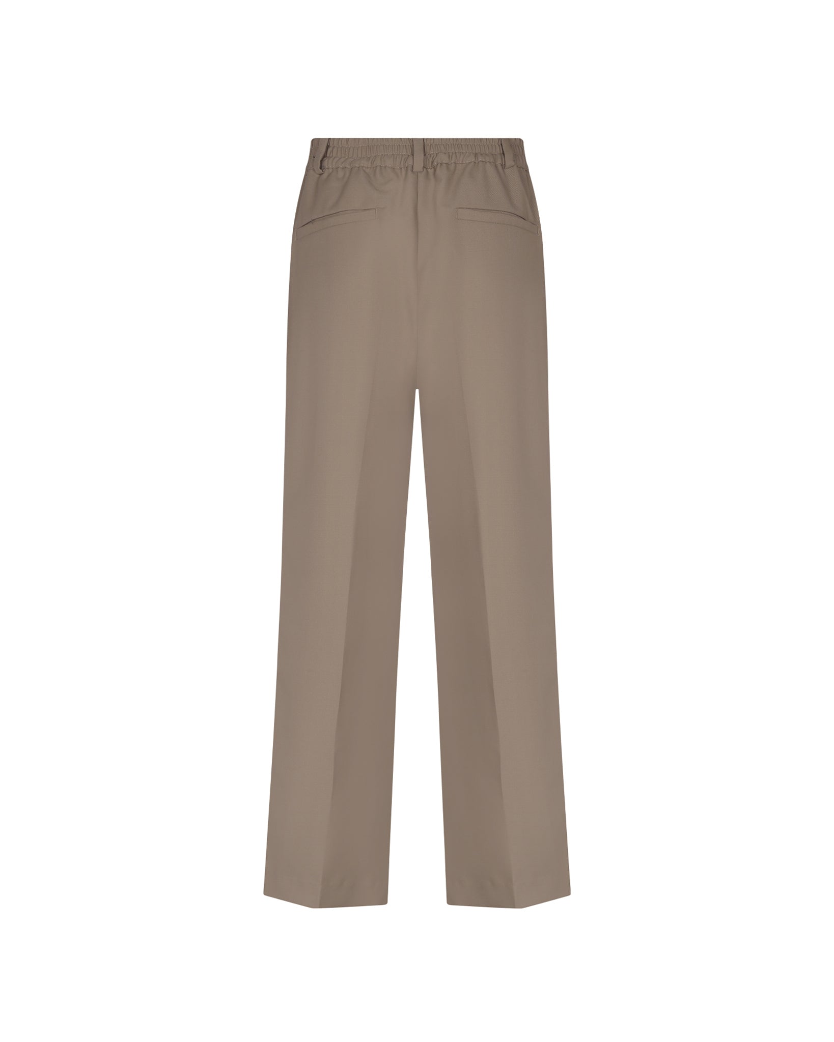 Tailored Trousers (Beige)