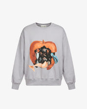 The Whisper of Time Sweatshirt (Silver Filigree)