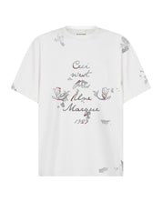 Ceci N'est Pas Une Marque Foil Tee Shirt (White)