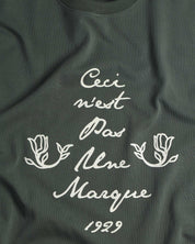 Ceci N’est Pas Une Marque Tee Shirt (Green)