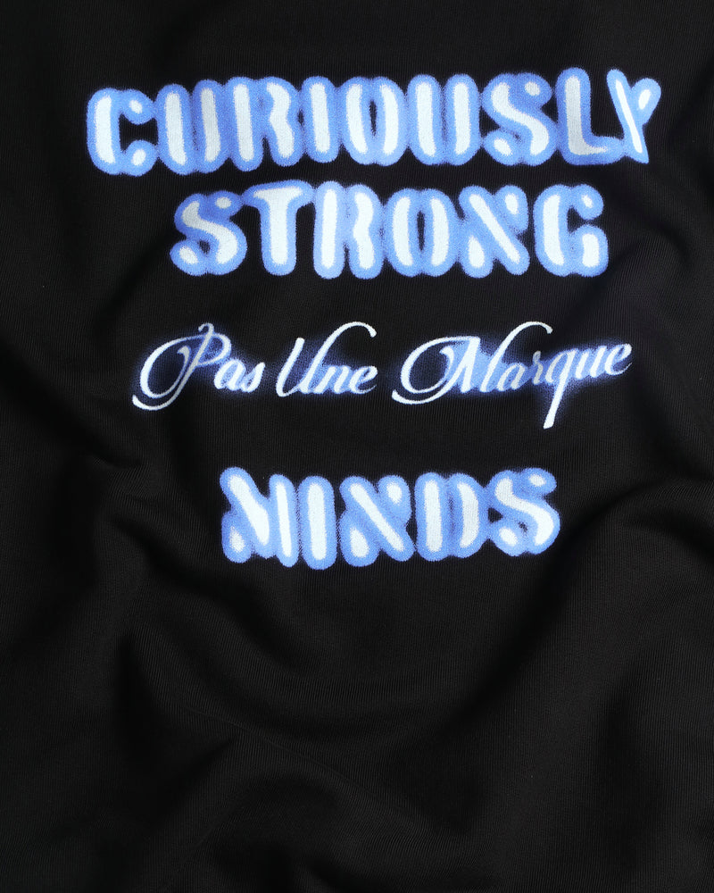 Curiously Strong Minds Sweatshirt Black