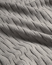 Knitted Polo Long Sleeve (Grey)