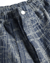 Jacquard Denim Trousers (Multi)