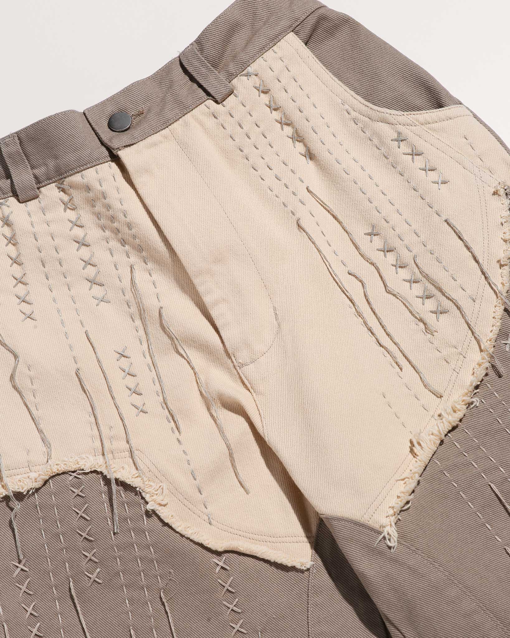 Embroidery of Disruption Denim (Multi)