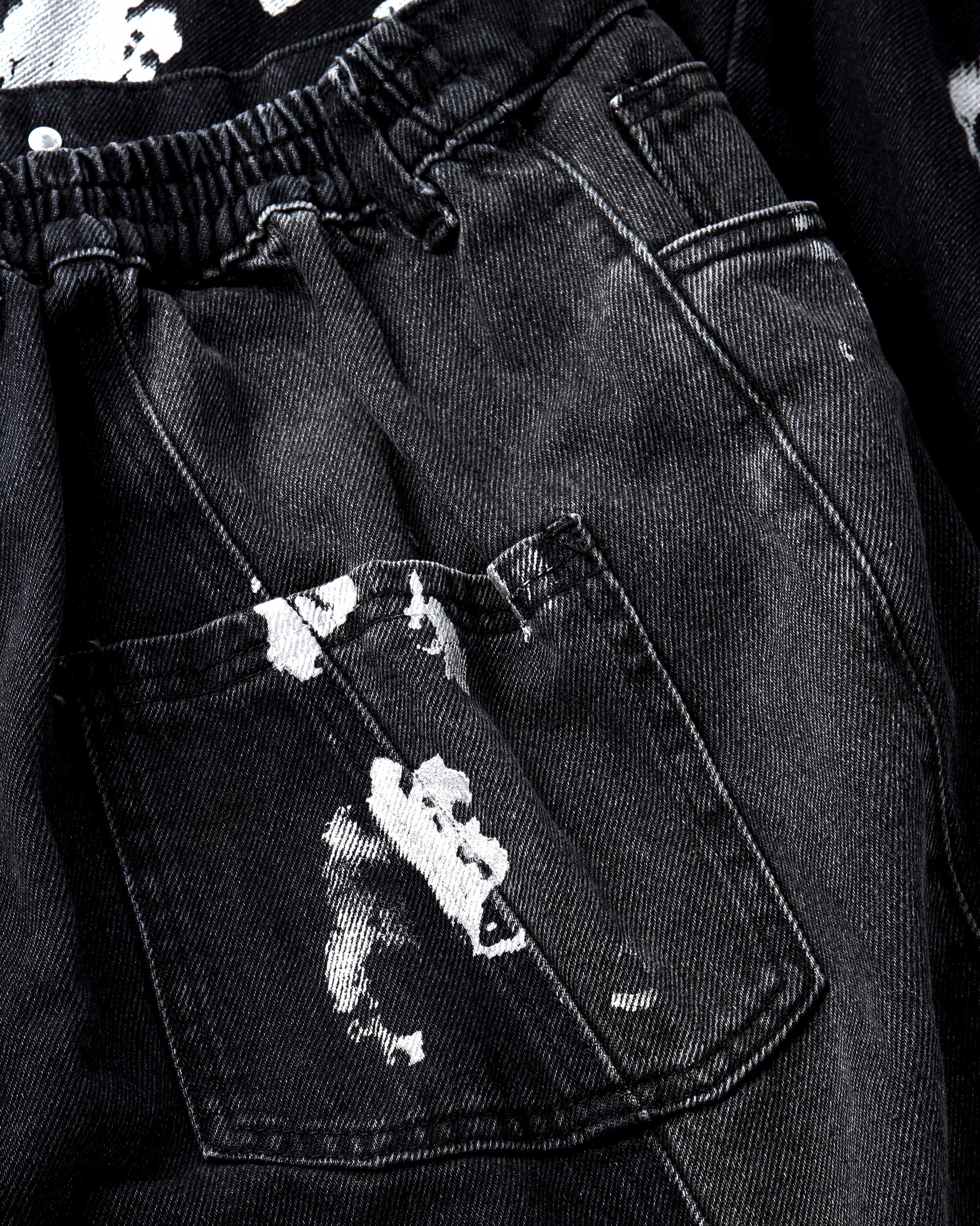 Foiled Trousers (Black)