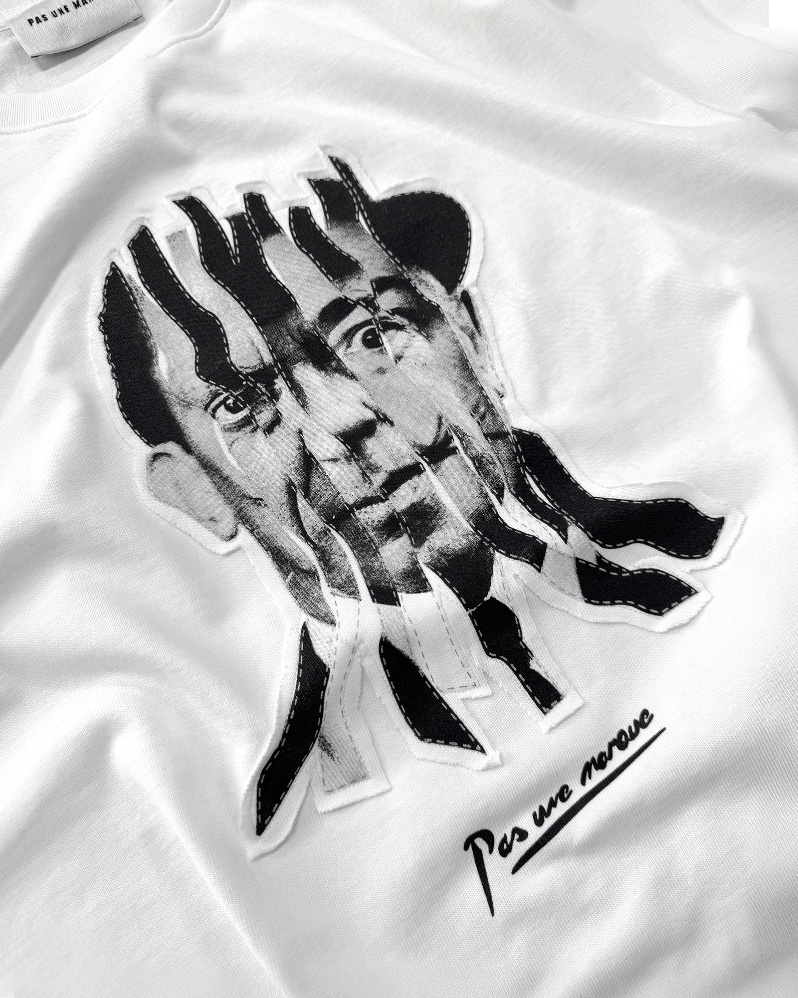 Fractured Icons Tee Shirt (White)