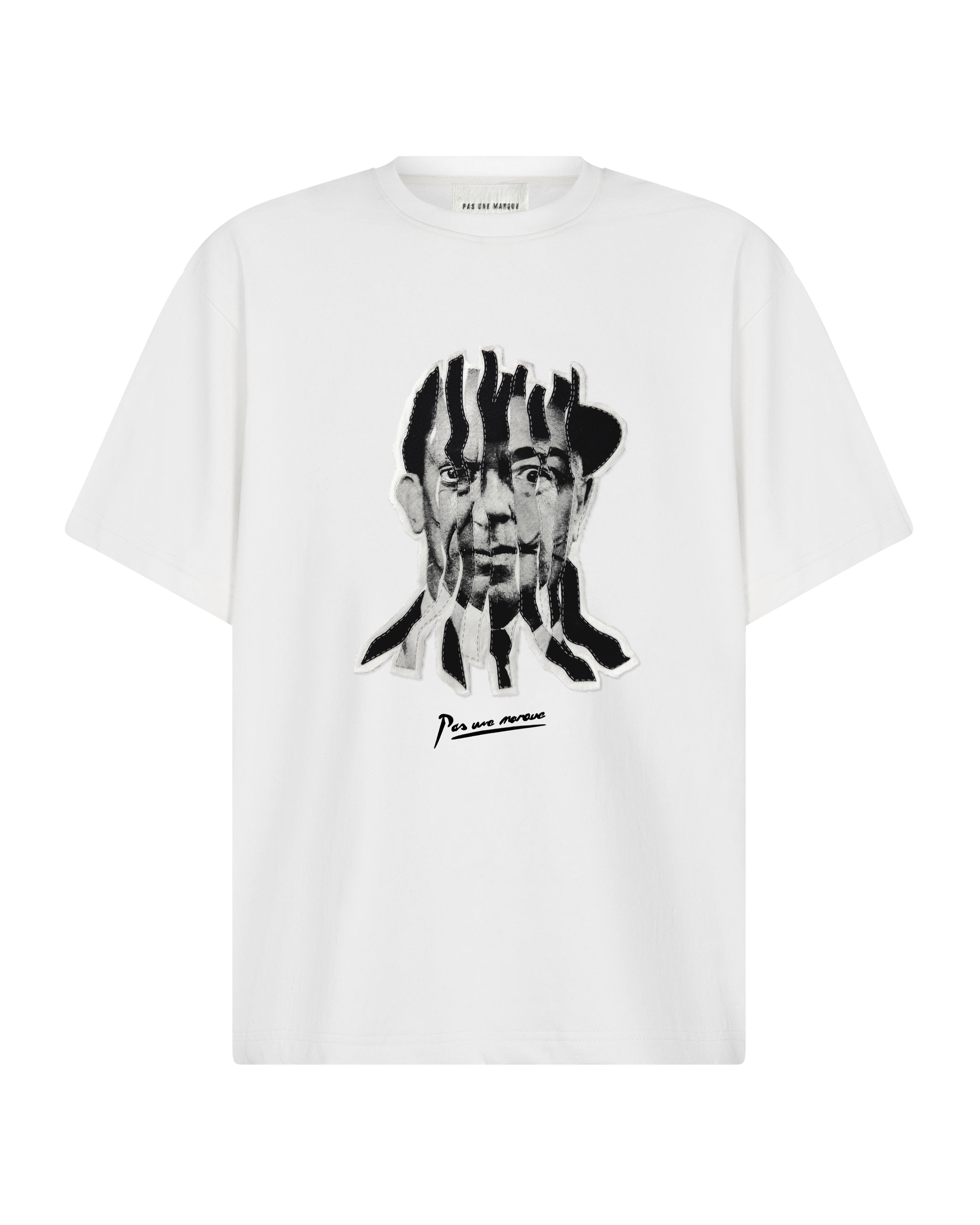 Fractured Icons Tee Shirt (White)