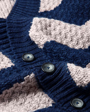 Knitted Cardigan Double-Sleeve (Multi)